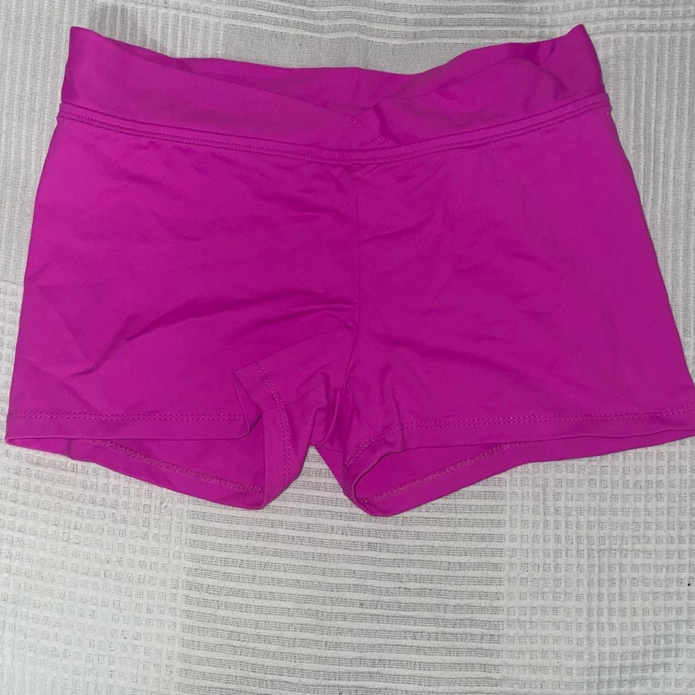 pink spandex size large